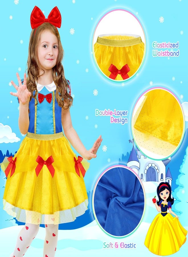 EULRGAUS Princess Dress Up, Toddler Dress Up Clothes, Cosplay Princess Costume Gift Set with Princess Dresses and Princess Toys, Pretend Play Girl Toys Age 3-6, Halloween Christmas Birthday Gift - Image 2